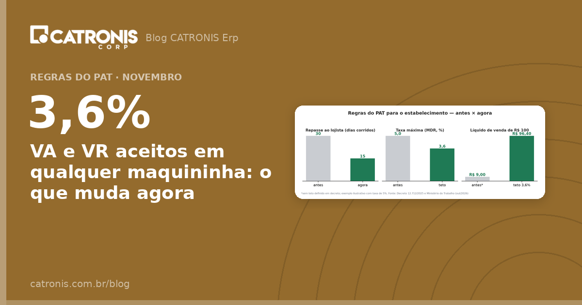 VA e VR aceitos em qualquer maquininha: o que muda agora